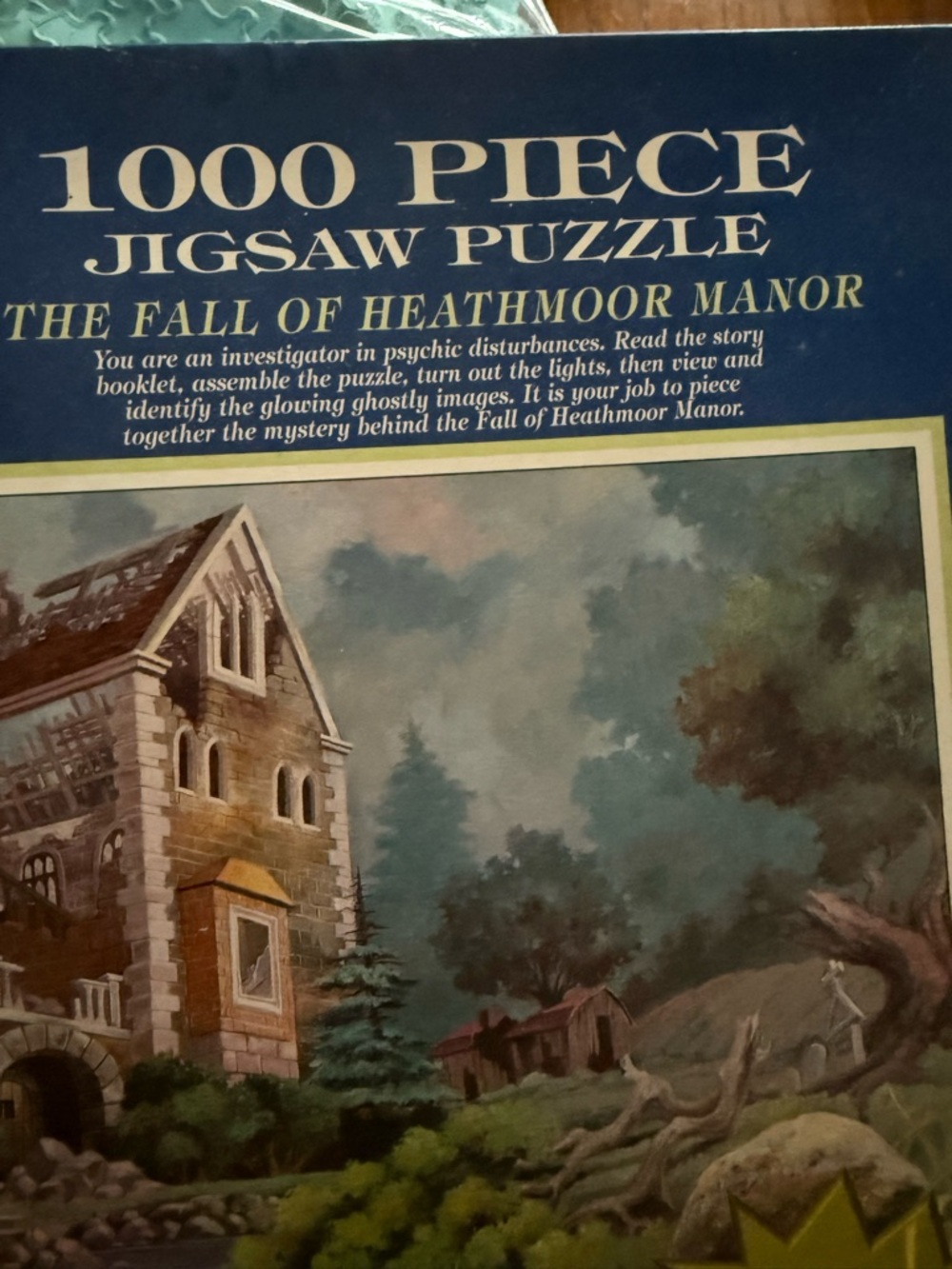 The fall of heathmoor manor 1000 piece jigsaw puzzle - Picture 6 of 8